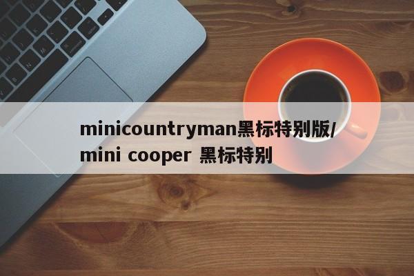 minicountryman黑标特别版/mini cooper 黑标特别