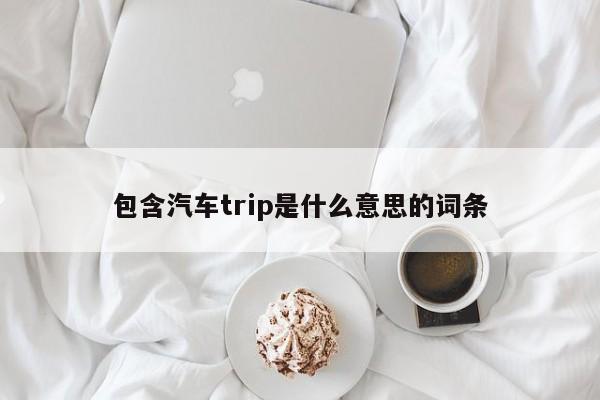 包含汽车trip是什么意思的词条